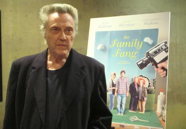 Christopher Walken: "When people talk about art, I get nervous."
